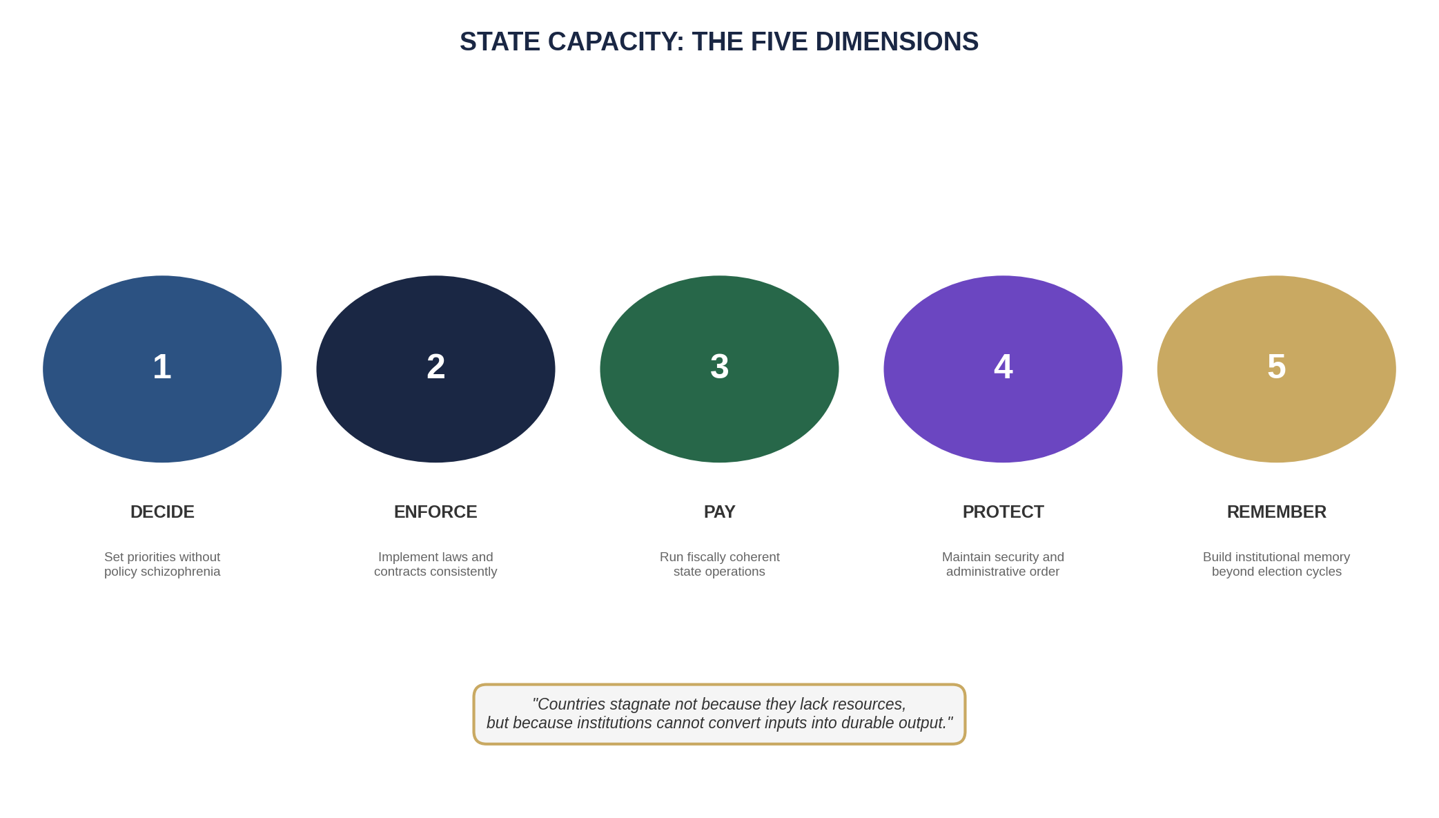 State Capacity Framework